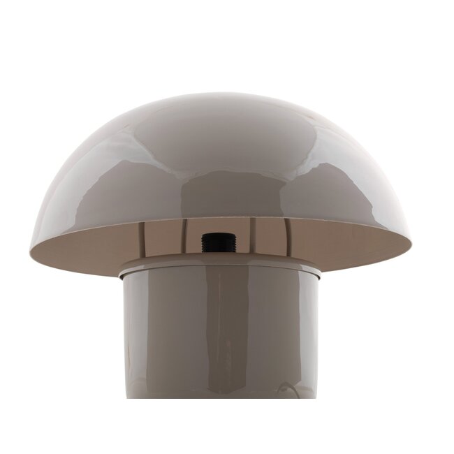Leitmotiv Tafellamp Fat Mushroom warm grijs