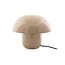 Leitmotiv Tafellamp Fat Mushroom zacht bruin