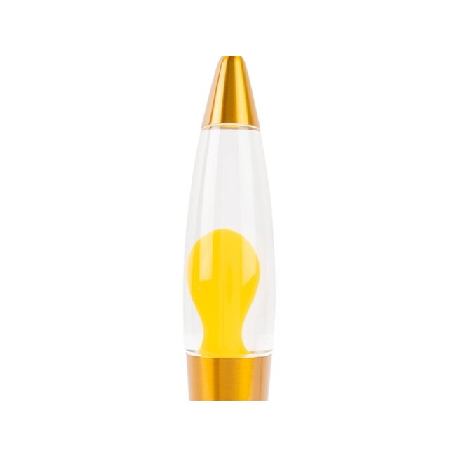 Leitmotiv Tafellamp Funky Rocket Lava geel
