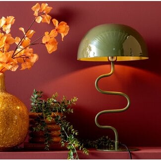Leitmotiv Tafellamp Twist Jungle groen