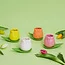 Balvi Koffiekopje Tulp - set van 4 kopjes met schotels