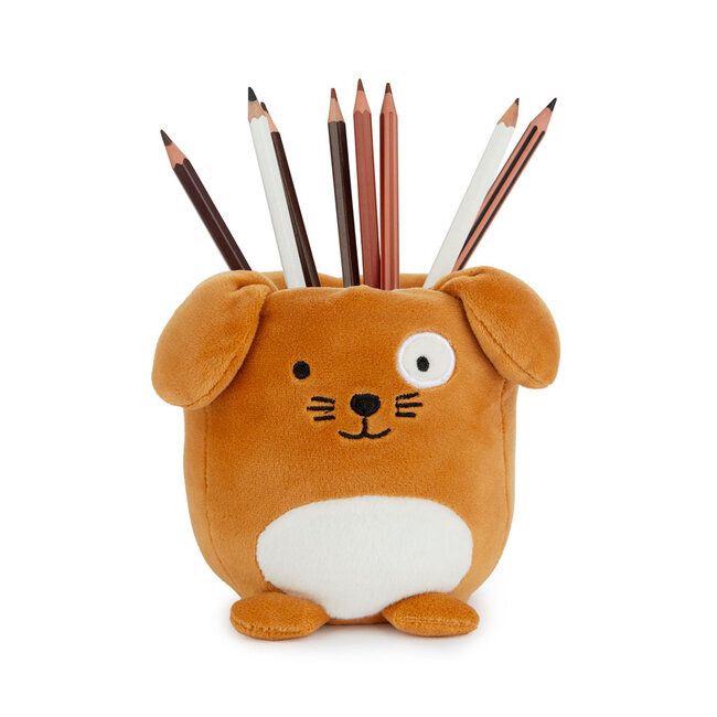 Balvi Pennenbakje Fluffy Woof velvet Bruin