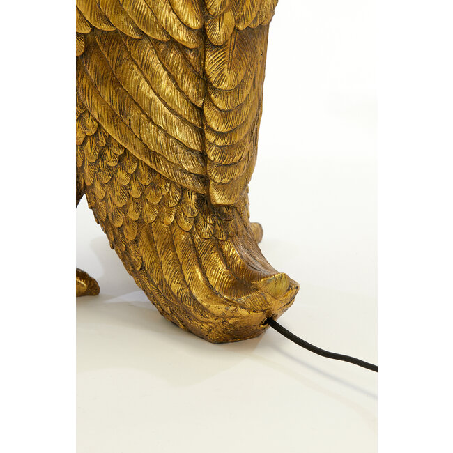 Light en Living Tafellamp 32x31x65 cm DUCK antiek brons
