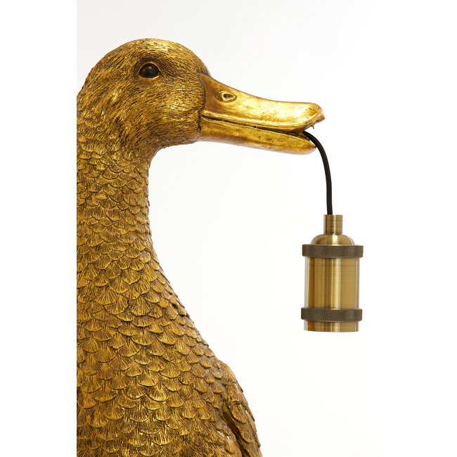Light en Living Tafellamp 32x31x65 cm DUCK antiek brons