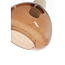 Light en Living Tafellamp 31,5x20x61 cm BISHO glas bruin+zand