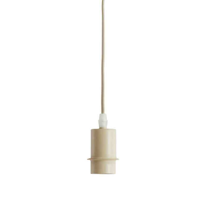 Light en Living Pendel met cup Ø5x7,5 cm CUPA zand - Light & Living