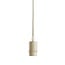 Light en Living Pendel Cupa zand Ø5x7,5 cm