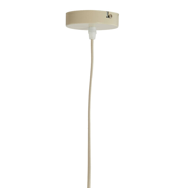 Light en Living Pendel met cup Ø5x7,5 cm CUPA zand - Light & Living