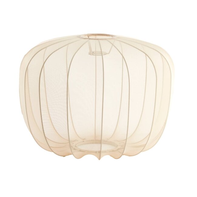 Light en Living Light & Living Lampenkap PLUMERIA Zand - Ø40x30 cm