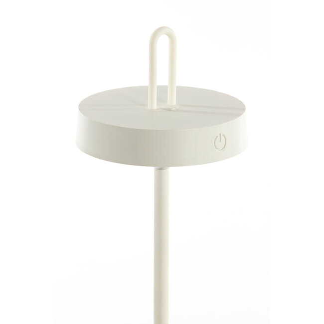 Light en Living Tafellamp LED Ø13x47 cm AMPEHA crème