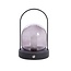 Light en Living Tafellamp LED Ø12x19 cm YEREMI glas  smoke+mat zwart