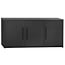 WoonMax Dressoir Broadway 3 deurs - Noir