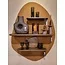 By Boo Wandplank Tre 1 mango 49 cm – bruin