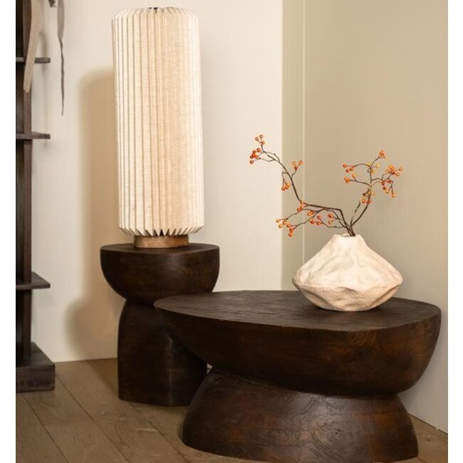 By Boo Salontafel Cobble mango organisch – bruin