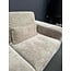 Richmond Interiors  Bank Felix lounge links rond + 2.5 zits - Island shitake 124 - Showroommodel