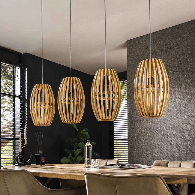 WoonStijl Hanglamp Orbit met 4 kappen
