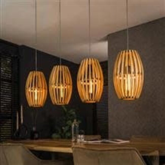 WoonStijl Hanglamp Orbit met 4 kappen