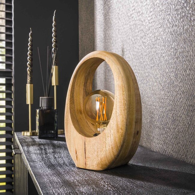 WoonStijl Tafellamp Arch wood M