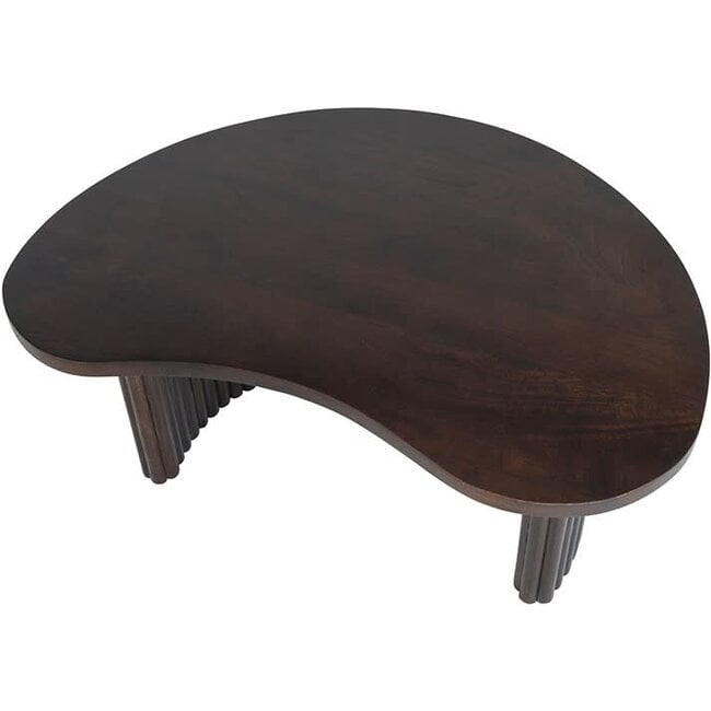 Nijwie Salontafel Firenze - boonvormig  - 85 cm