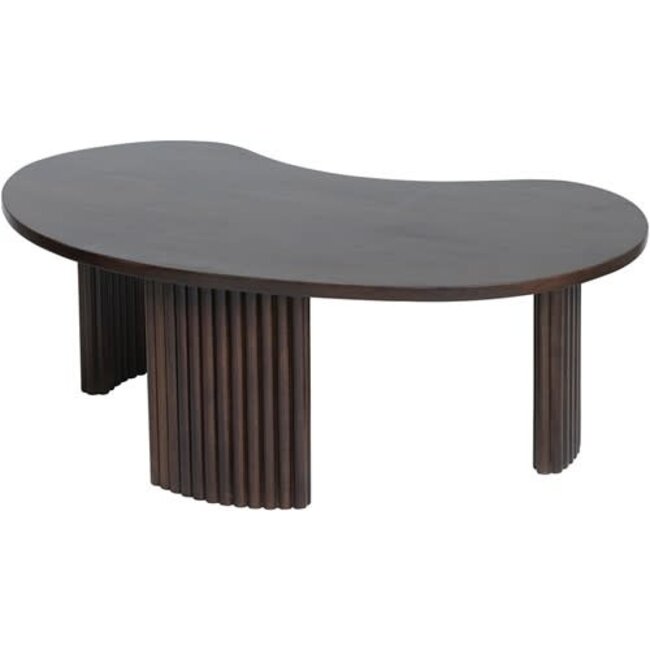 Nijwie Salontafel Firenze - boonvormig  - 125 cm