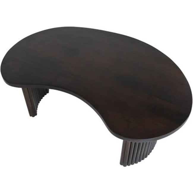 Nijwie Salontafel Firenze - boonvormig  - 125 cm