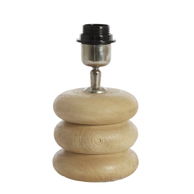 Light en Living Lampvoet Ø12x12 cm BUDONGO hout  naturel
