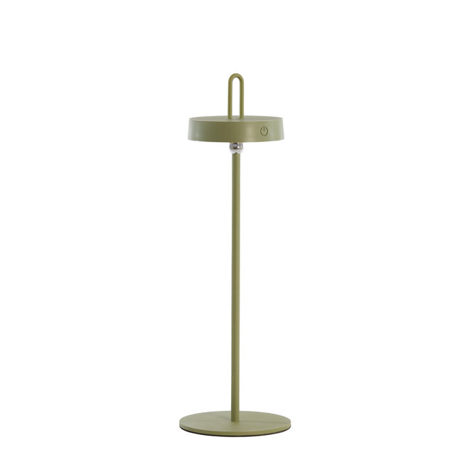 Light en Living Tafellamp LED Ø13x47 cm AMPEHA olijf  groen