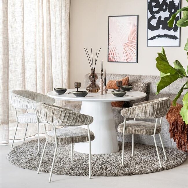 Eleonora Eettafel Elin rond 130x76