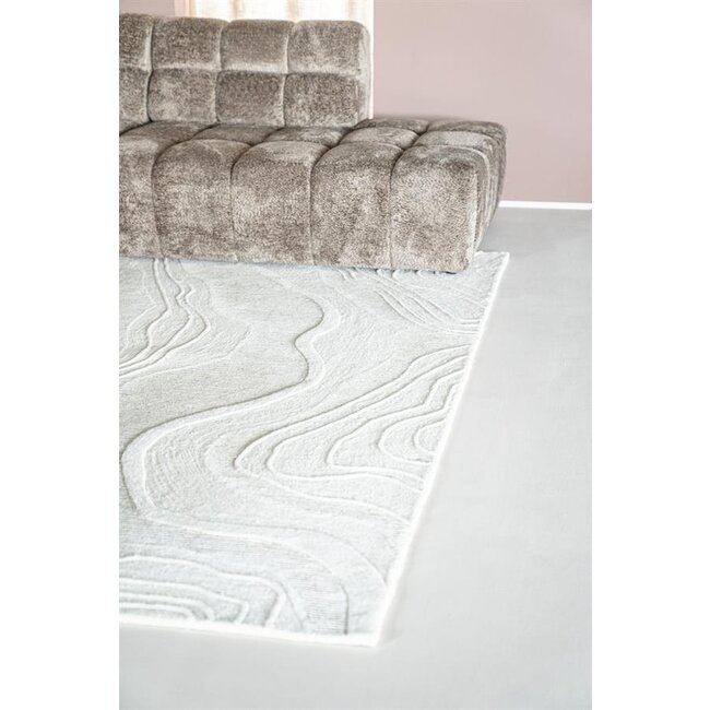 By Boo Vloerkleed Soil 190x290 cm - off white