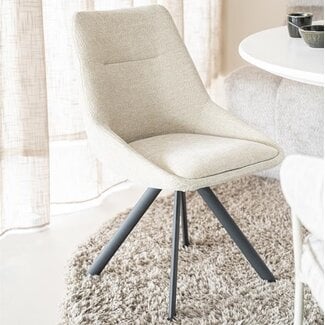 By Boo Eettafelstoel Bliss - beige