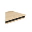 Light en Living Wandplank 41x25x4 cm DELGADO hout  naturel