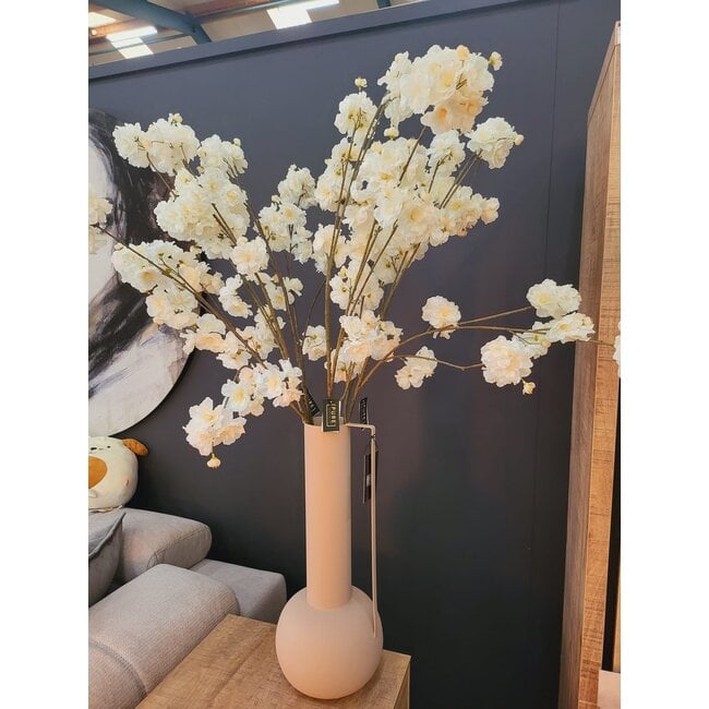 Pure Kunsttak groot Bloesem 115 cm Crème