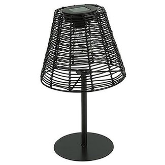 Countryfield Tafellamp solar LED Hira zwart
