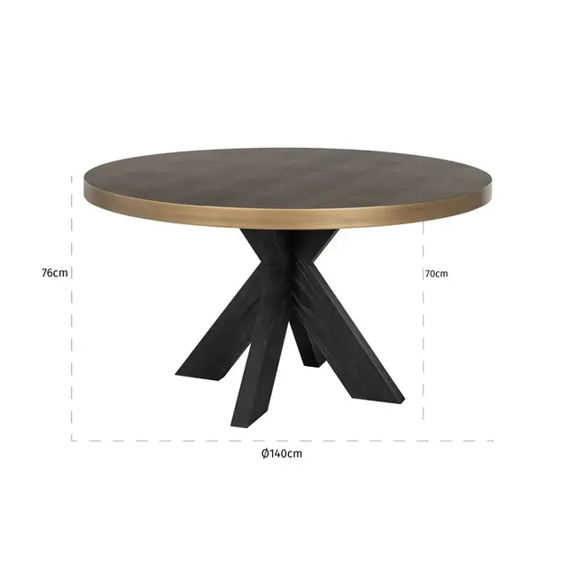Richmond Interiors  Richmond Interiors eettafel Bloomville 140Ø