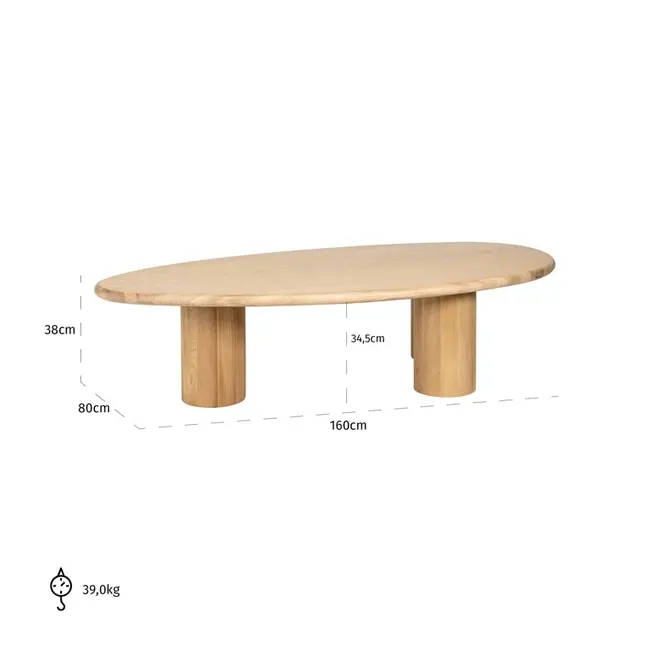 Richmond Interiors  Salontafel Oakley