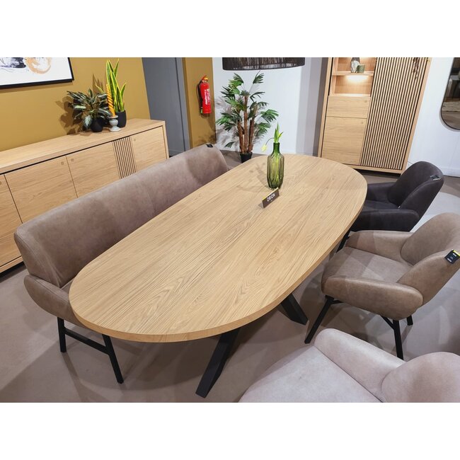 WoonMax Eettafel Organisch Orion - 4 afmetingen - Diverse kleuren
