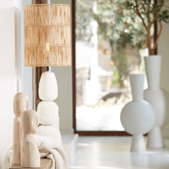 Light en Living Lampvoet Ø22x52 cm MARREE crème