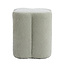 Light en Living Poef 38x38x45 cm NALANI mint groen