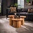 WoonStijl Salontafel Shape set van 3 acacia
