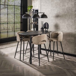 WoonStijl Bartafel deens ovaal 140 cm