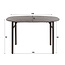 WoonStijl Bartafel deens ovaal 140 cm