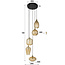 WoonStijl Hanglamp 5L V-shape pattern getrapt