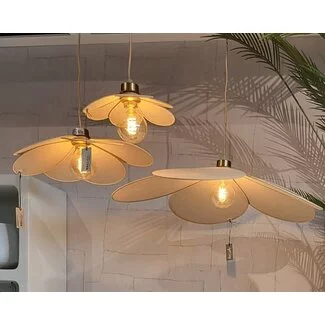 Light en Living Hanglamp Ø46x13 cm FYANO zand