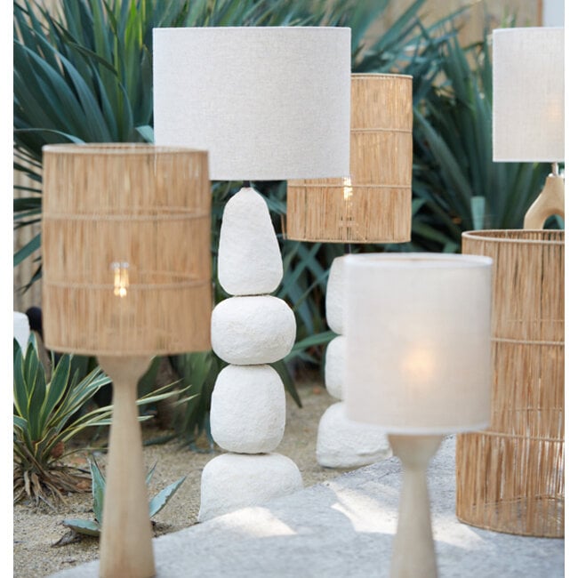 Light en Living Vloerlamp Ø30x135 cm MARREE crème