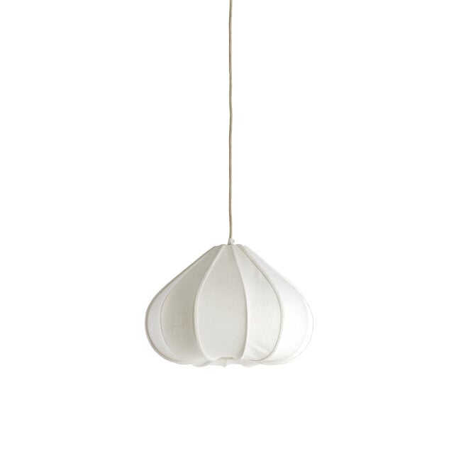 Light en Living Hanglamp Ø49x36 cm ZUBEDA crème