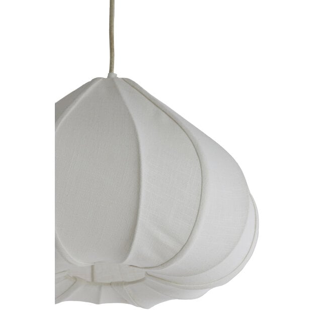 Light en Living Hanglamp Ø49x36 cm ZUBEDA crème