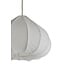 Light en Living Hanglamp Ø58,5x40 cm ZUBEDA crème