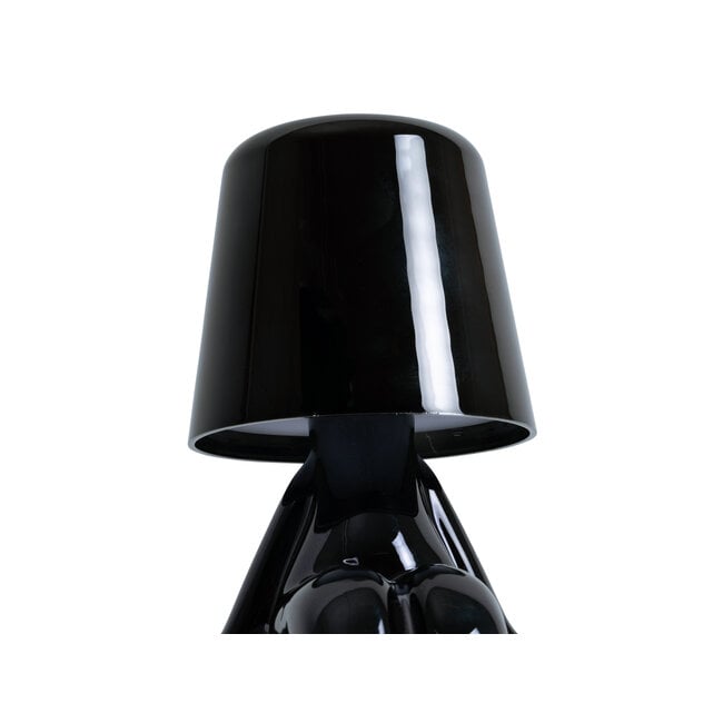 Leitmotiv Tafellamp Glossy  DJ zwart