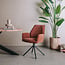 Tower Living Eettafelstoel Amaro Swivel draaistoel Nature 500 koper