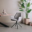 Tower Living Eettafelstoel Amaro Swivel draaistoel Nature 452 blauwgrijs
